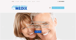 Desktop Screenshot of clinicamedix.com